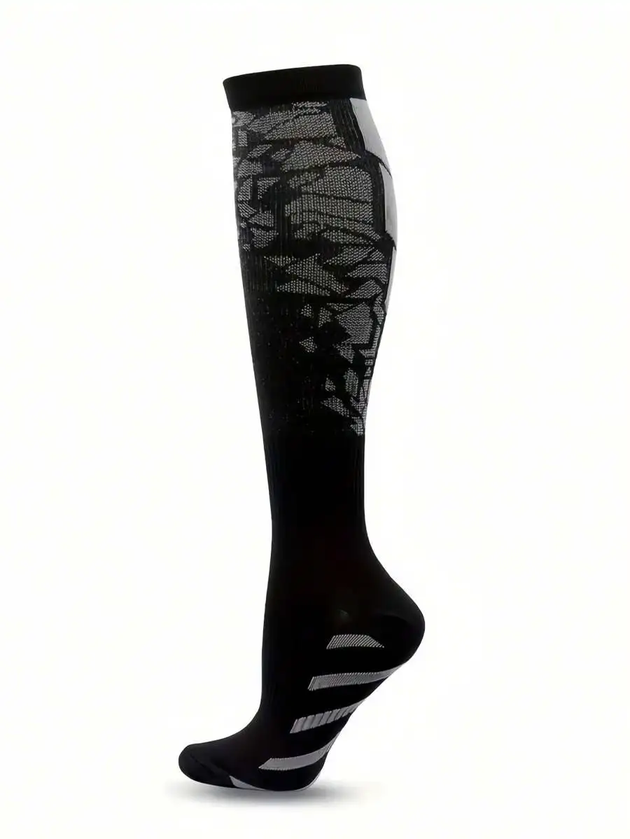 Knee-High Compression Socks – Breathable Moisture-Wicking Sports Socks - detail view