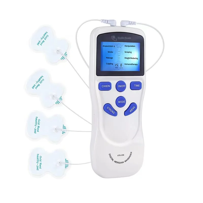 8 Modes EMS Dual Channel Massager Tens Machine Body Massage Full - alternate view