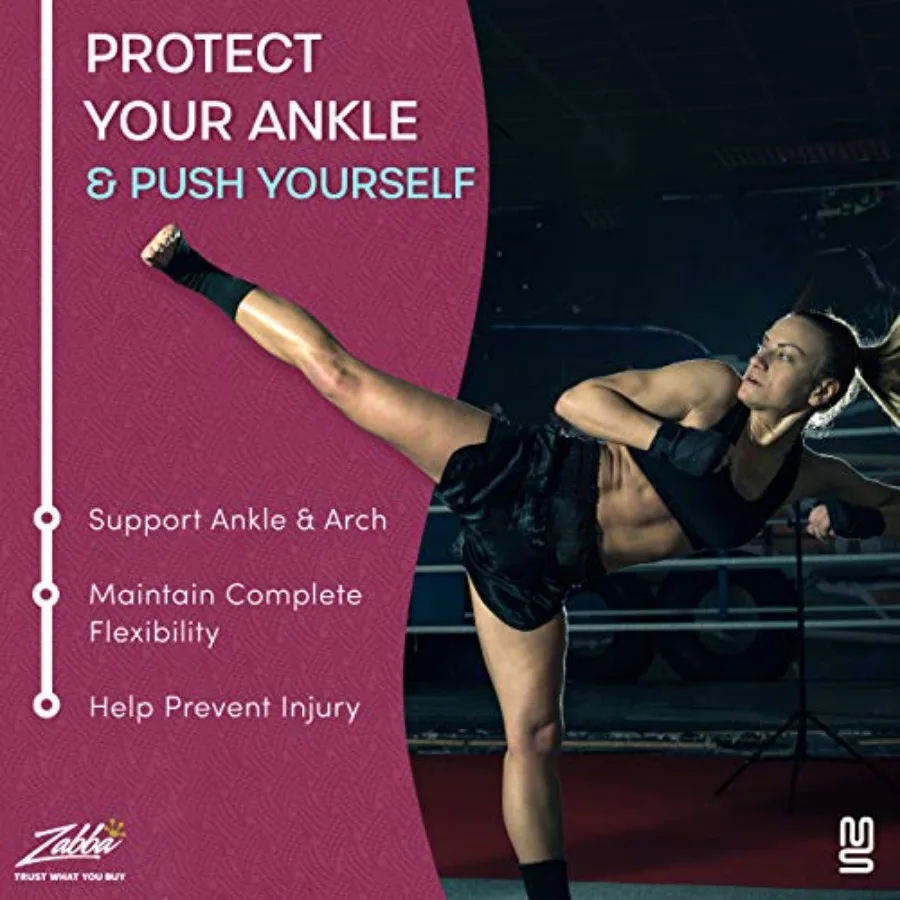 Plantar Fasciitis Ankle Brace – Arch & Tendon Support Sleeve - in use