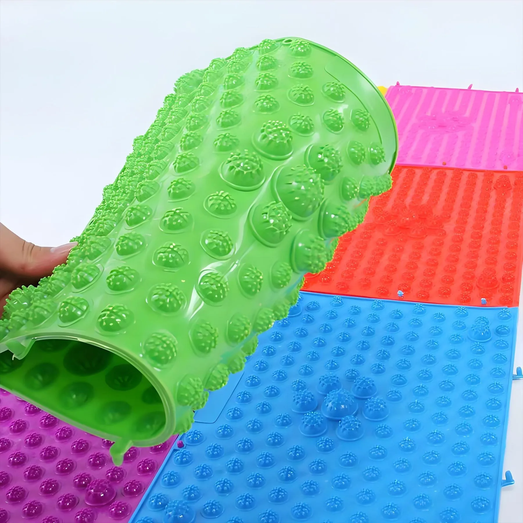Acupuncture Foot Massage Mat – 2pc Reflexology Walking Mat Set - alternate view