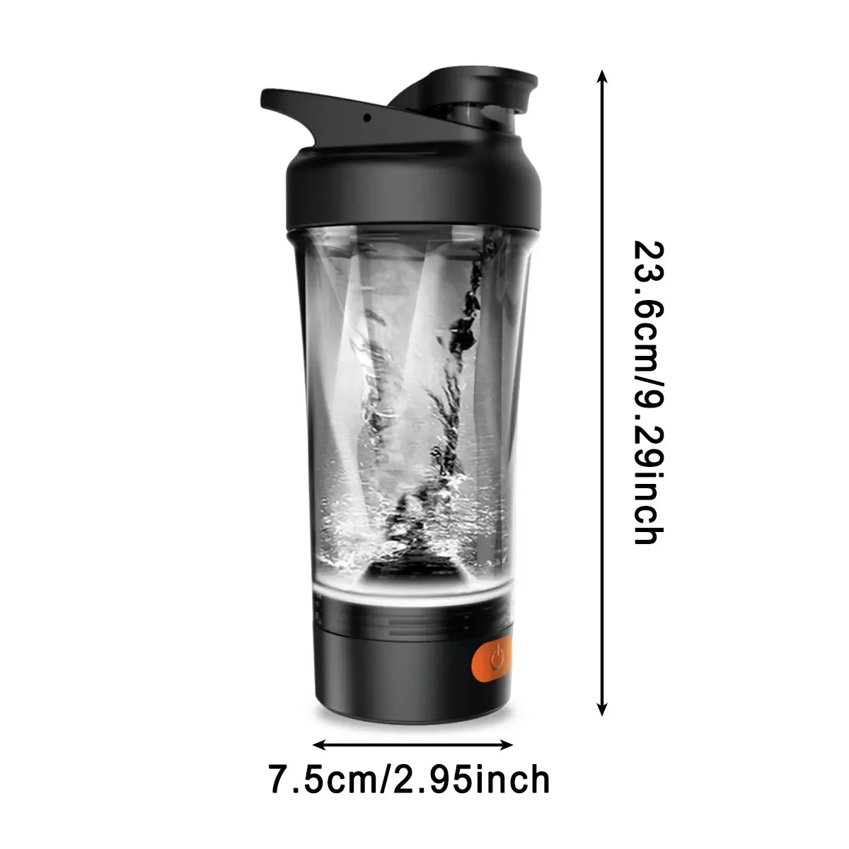Electric Protein Shaker Bottle 700ml – USB-C Rechargeable Self-Stirring Mixer - color options