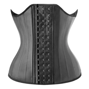 25 Steel Bone Latex Waist Trainer Corset – Firm Control Shapewear for Women