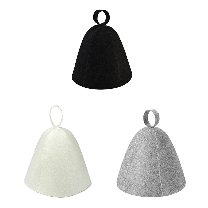 Sauna Hats Thicken Wool Felt Shower Cap Hair Turban Quickly Towel - view 13
