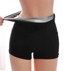 Sauna Sweat Shorts for Women – High-Waist Compression Thermo Shorts