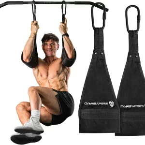Hanging Ab Straps for Pull-Up Bar – Padded Slings for Leg Raises & Core Work