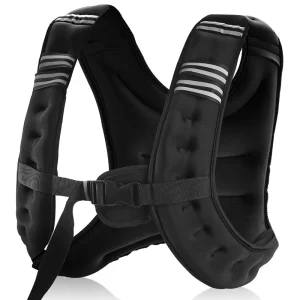 12lb Weight Vest – Reflective Stripe for Running & Training