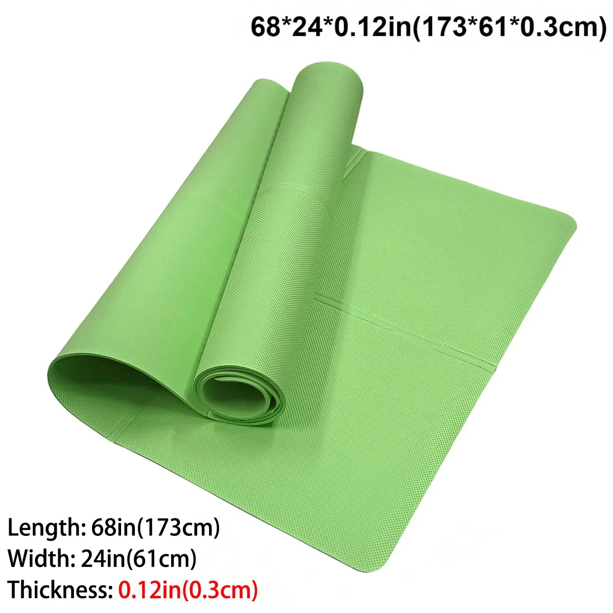 Foldable Yoga Mat Eco Friendly EVA Folding Travel Fitness Exercise 3mm - view 15