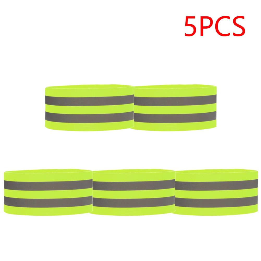 Reflective Bands & Vest Set – High-Visibility Straps for Night Running - texture detail