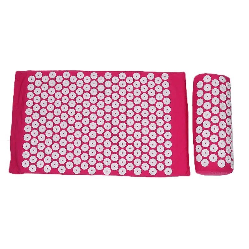 Acupressure Mat & Pillow Set – 3pc Non-Slip Mat for Back Tension & Relaxation - close-up detail