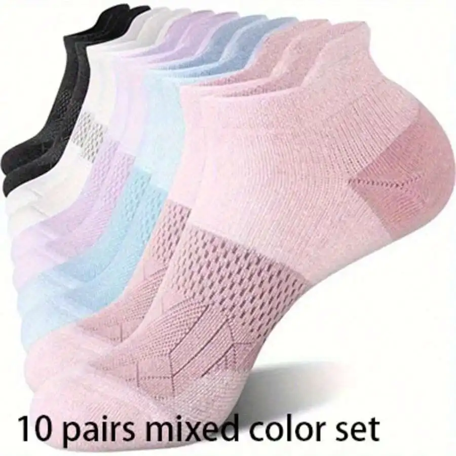 Women's Compression Low-Cut Socks – Arch Support Running Socks - side view