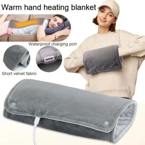 USB Heated Shawl Blanket – Thermostatic Warmer for Hands & Legs