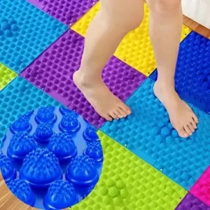 Acupressure Foot Massage Mat – Reflexology Spike Cushion