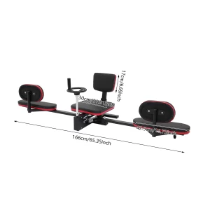Leg Stretcher Machine – 3-Bar Split Trainer for Ballet & Martial Arts