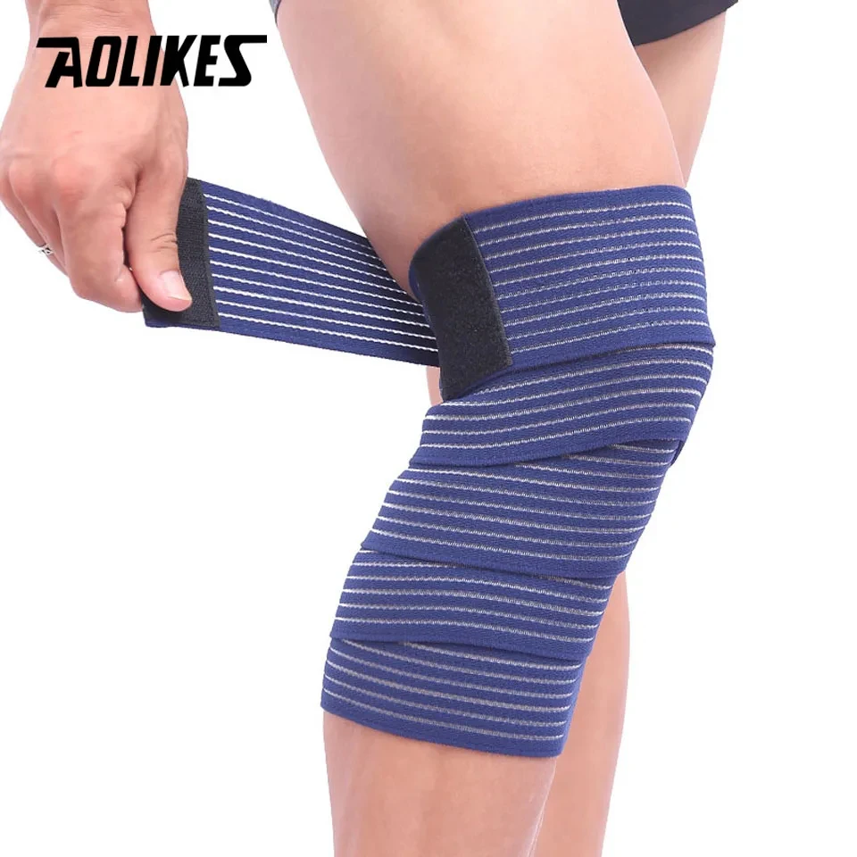 Compression Bandage Wrap – Adjustable Knee, Elbow & Wrist Support - color options