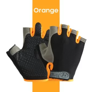 Anti-Slip Half-Finger Cycling Gloves – Sweat-Wicking & Padded