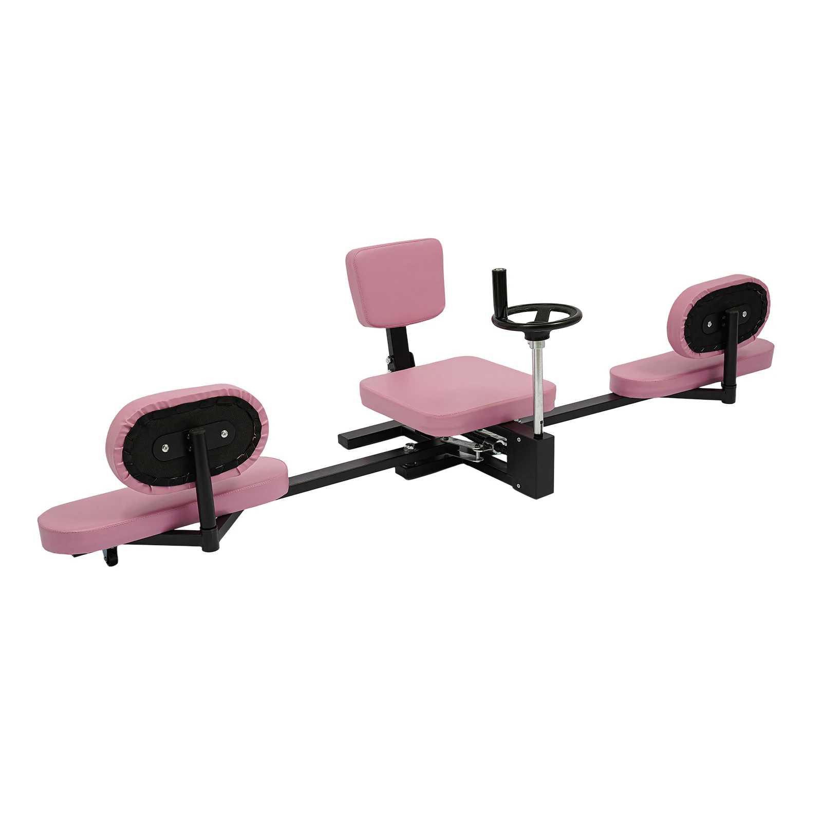 Leg Stretcher Machine - 3-Bar Split Trainer for Flexibility, 100kg Rated - in use