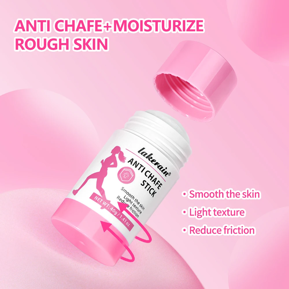 Anti-Chafe Stick for Runners – Anti-Friction Balm for Thighs, Heels & Arms - color options
