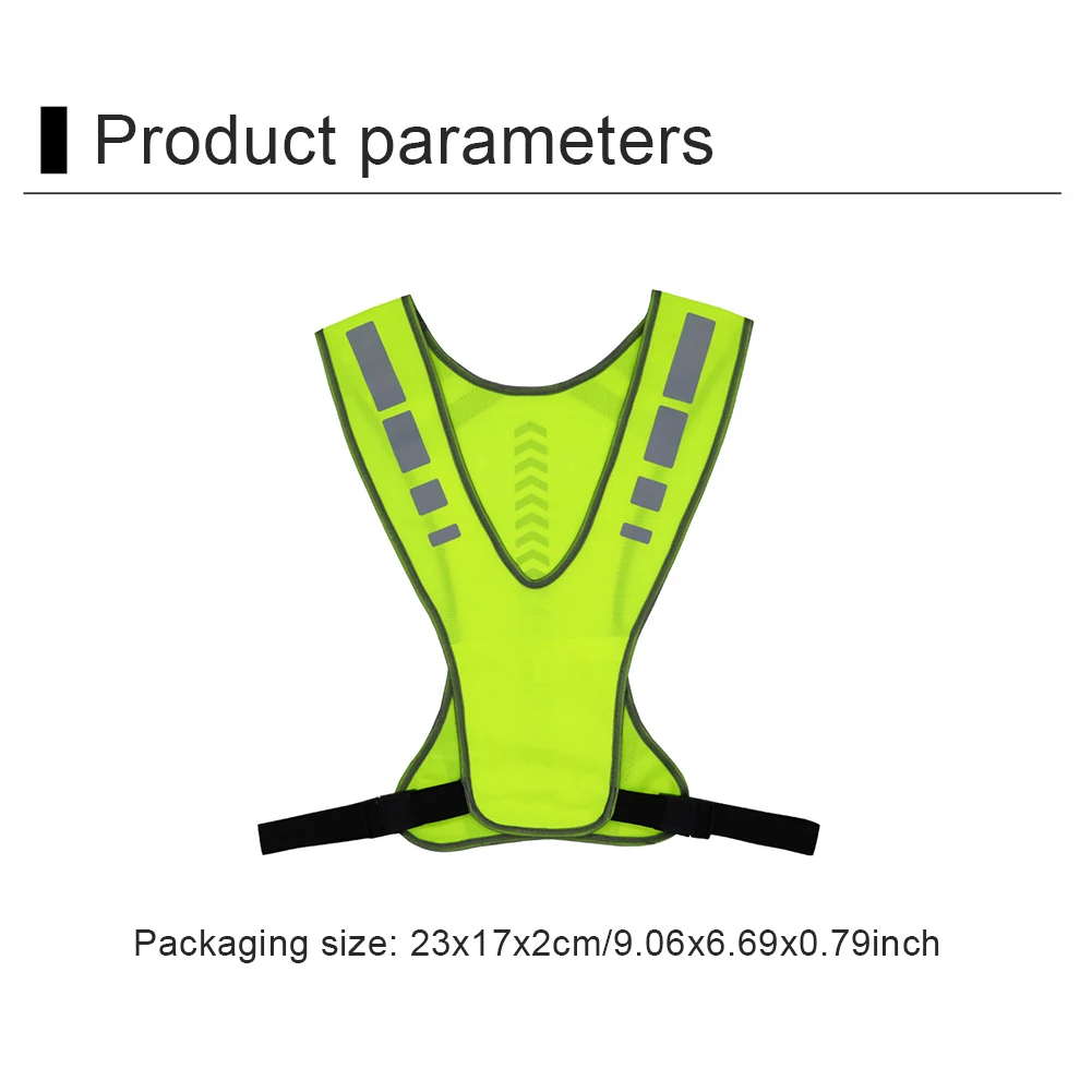 Reflective Bands & Vest Set – High-Visibility Straps for Night Running - view 13