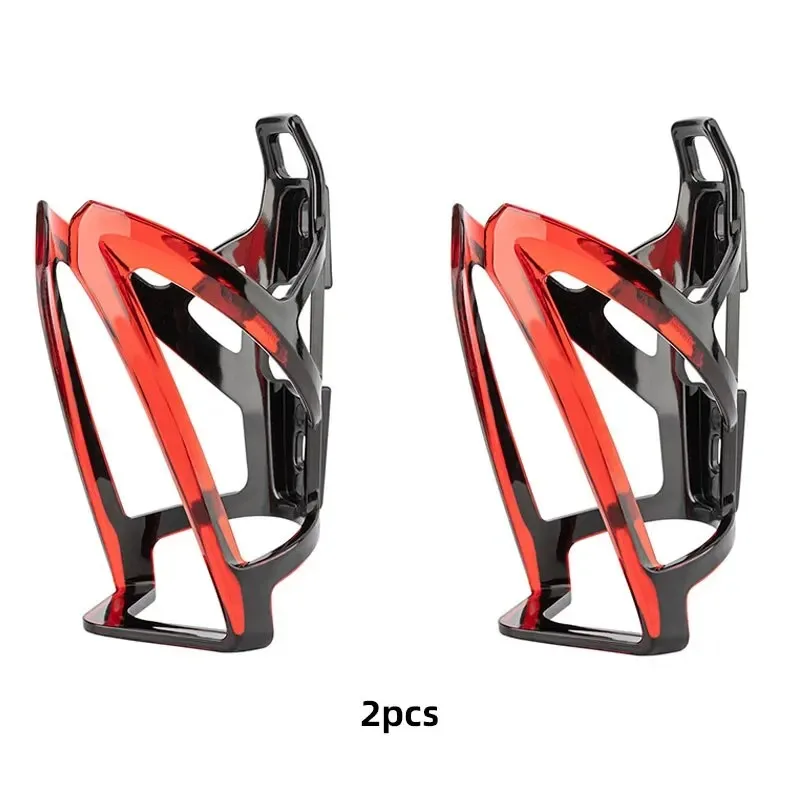 Lightweight Bicycle Bottle Cage – MTB & Road Bike Water Bottle Holder - in use
