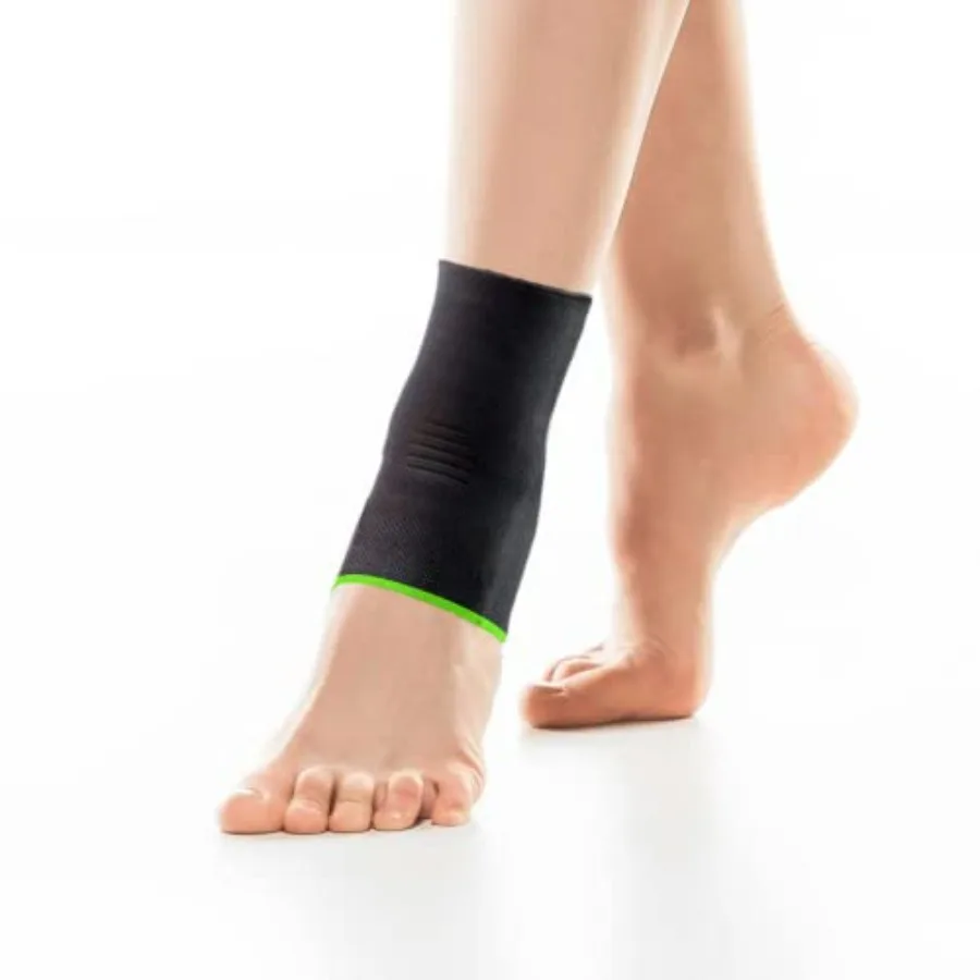 Ankle Compression Sleeve for Plantar Fasciitis – Support Socks, 1 Pair - close-up detail