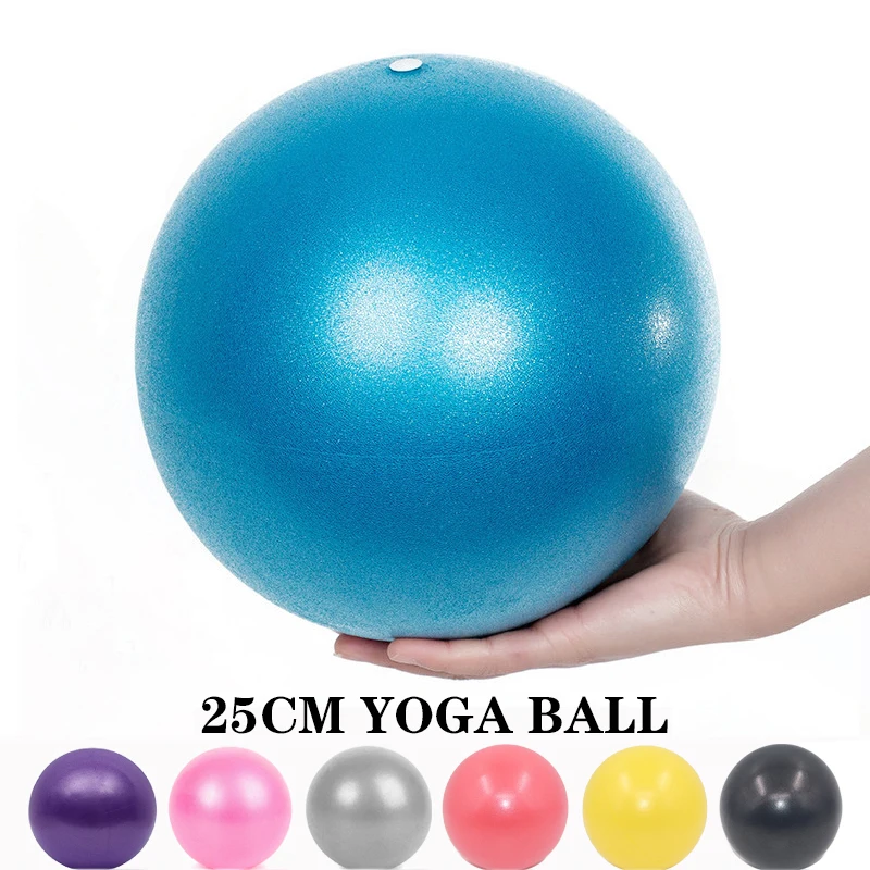 Mini Yoga Ball 25cm – Anti-Burst PVC Pilates & Core Ball - close-up detail