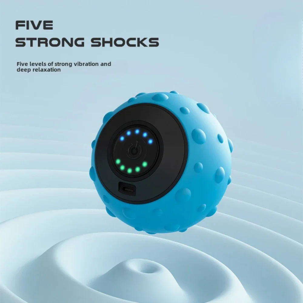 Electric Vibrating Massage Ball – Fascia Ball for Foot, Back & Trigger Points - alternate view